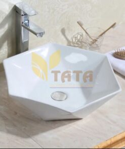 Chậu Lavabo Sứ Đặt Bàn Kim Cương TaTa CLVB6884