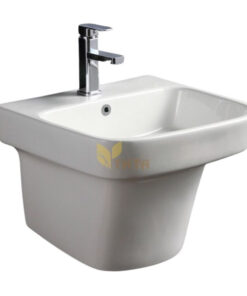 Chau lavabo lien khoi vuong treo tuong TATA LB 6806