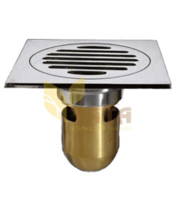 Phiễu Thoát Sàn Đồng Thau Chong Hoi Inox 304 Bong TATA PT 02