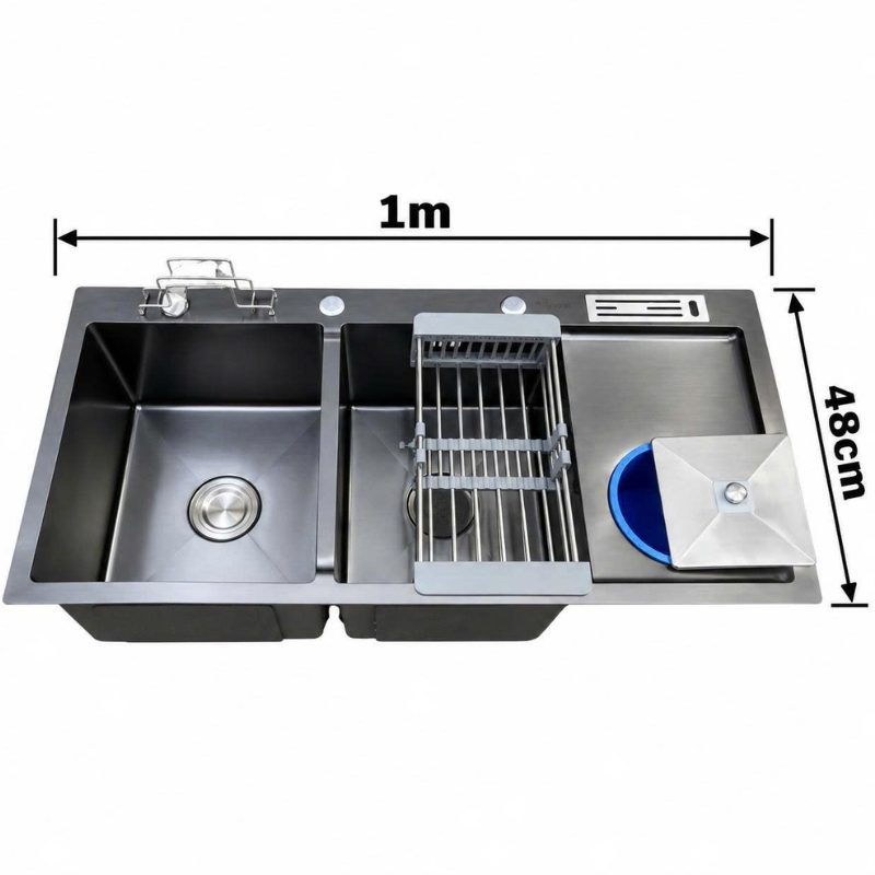Chậu Rửa Chén 1M Phủ Nano TATA CRC6811