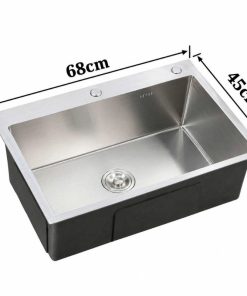 Chậu Rửa Chén 1 Hố Inox 201 TATA CRC6820A ( KT 68 X 45CM )