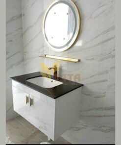 TỦ LAVABO MẶT ĐÁ CHỐNG TRẦY TATA TLVB6877