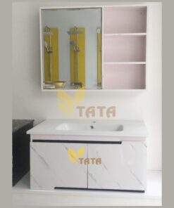 Bộ Tủ Lavabo Nhựa PVC Đặc TATA TLVB6820