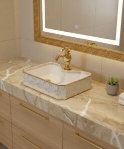 CHẬU LAVABO NGHỆ THUẬT TATA LVB6899