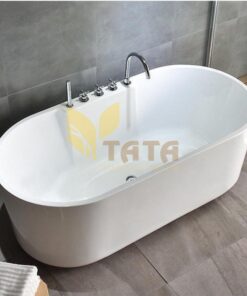 Bồn Tắm Nằm Oval Có Sen Vòi TATA BTN6814