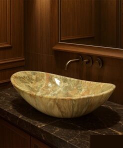 Lavabo Thuyền Giả Đá Nghệ Thuật TATA CLVB6866