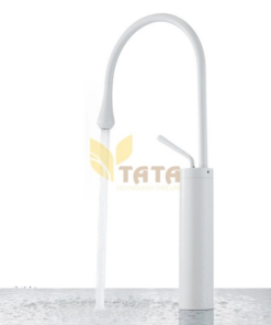 Vòi Lavabo Nóng Lạnh Sơn Tĩnh Điện Trắng VLVB6870