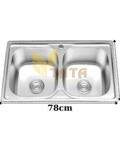 Chậu Rửa Chén INOX 304 TATA CRC6868