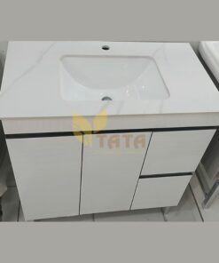 Tủ Chậu Lavabo Đặt Sàn Chân Inox TATA TLVB6832