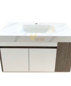 Tủ Lavabo Âm Bàn Đá Trắng Tràn Viền TATA TLVB6888