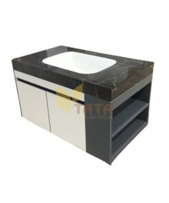 Tủ Lavabo Âm Bàn Đá Đen Tràn Viền TATA TLVB6891