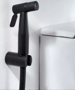 VÒI XỊT VỆ SINH INOX 304 SƠN TĨNH ĐIỆN ĐEN TATA VX04