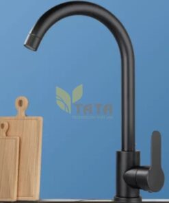 Vòi Rửa Chén Nóng Lạnh Đen TATA VRC6883