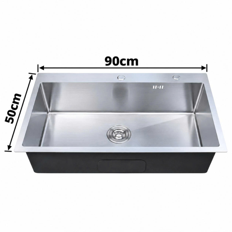 CHẬU RỬA CHÉN 1 HỘC INOX 304 TATA CRC6901