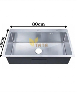 CHẬU RỬA CHÉN 1 HỘC INOX 304 TATA CRC6902