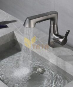 VÒI LAVABO NÓNG LẠNH RÚT DÂY TATA VLVB6916