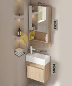 TỦ LAVABO NHỰA PVC MINI CAO CẤP TATA TLVB6903
