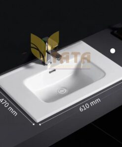 MẶT LAVABO SỨ ÂM BÀN CAO CẤP TATA MSLB6802