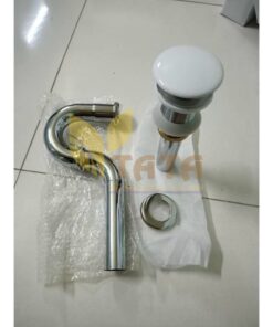 BỘ XẢ LAVABO ĐẦU NHẤN SỨ TRẮNG XLB11
