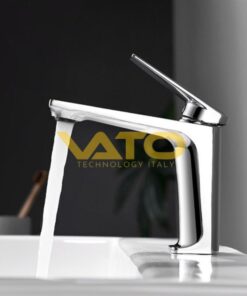 Vòi Lavabo Lạnh Đồng Thau 20cm Cao Cấp VATO VT-VLB7721