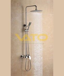 Sen Cây Tắm Đứng Đồng Thau Crom Cao Cấp VATO SCVT6718