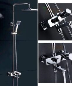 Sen Cây Tắm Đứng Đồng Thau Crom Cao Cấp VATO SCVT6719