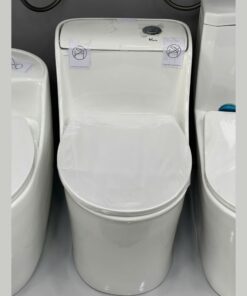 BỒN CẦU TRỨNG TRẮNG NẮP BẰNG CAO CẤP TATA BC6890