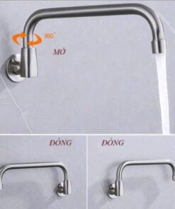 Vòi Rửa Chén Lạnh INOX Cao Cấp TATA VRC6909