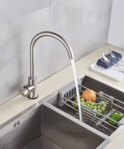 VÒI RỬA CHÉN NÓNG LẠNH INOX 304 CAO CẤP VATO VRC6619
