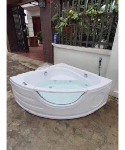 BỒN TẮM NẰM GÓC 1M3 MASSAGE CAO CẤP TATA BTN6877