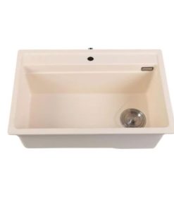 CHẬU RỬA CHÉN ĐÁ 1 HỘC CAO CẤP KEM VATO (75cmx50cm) CRCVT6813