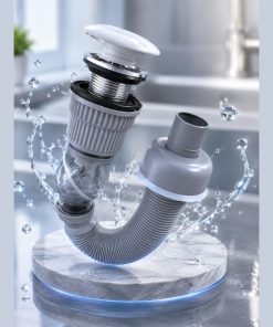 BỘ XẢ LAVABO ĐẦU NHẤN SỨ TRẮNG CAO CẤP TATA XLB15