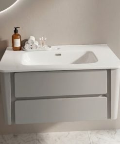 TỦ LAVABO NHỰA PVC MẶT SỨ BO GÓC CAO CẤP TATA TLVB6942