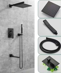 SEN ÂM TƯỜNG NÓNG LẠNH ĐEN MỎ NƯỚC CAO CẤP TATA SC6895