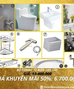 Combo Giá Rẻ Trọn Thiết Bị Vệ Sinh CB41