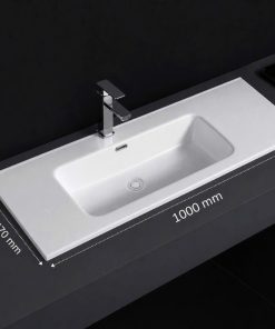 MẶT LAVABO SỨ TRẮNG 1M CAO CẤP TATA MSLB6807